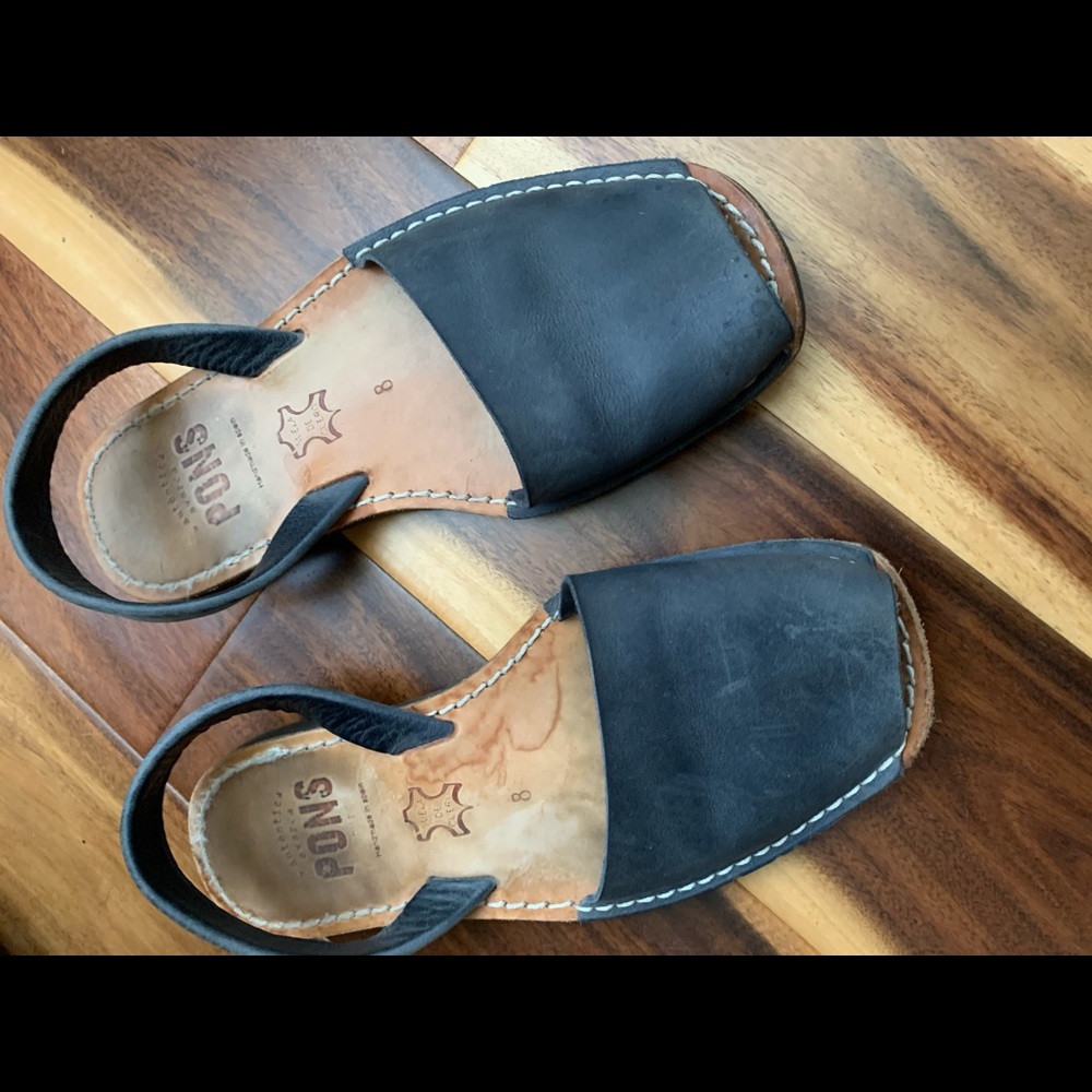 Pons Avarcas Classics, French Blue size 8!